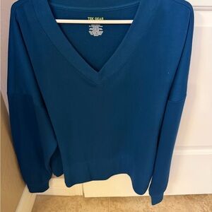 Tek Gear Black V-Neck Top